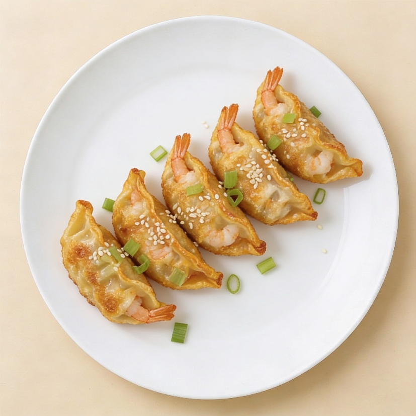 Gyoza garnalen